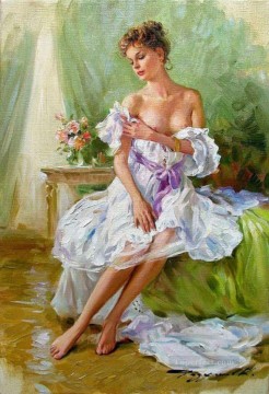 Impresionismo Painting - Pretty Lady KR 028 Impresionista